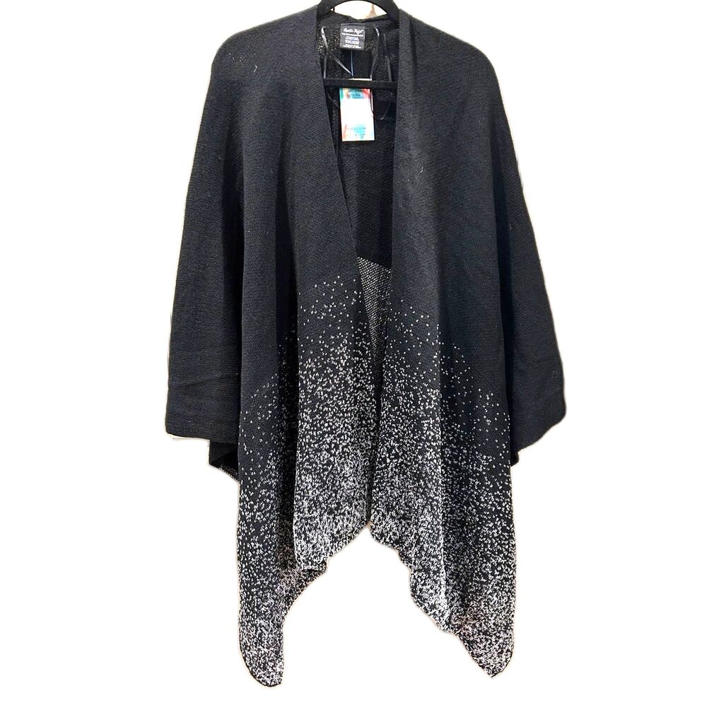 Black and Silver Shawl - One Size - NWT